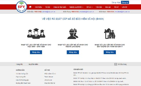 Kê khai trực tuyến thông tin tham gia BHYT qua mạng như thế nào? ảnh 1